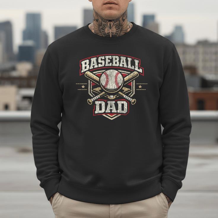 Baseball Fan Dad Father Vintage Baseball Dad Men Sweatshirt Baseball Fan Dad Father Vintage Baseball Dad Men Sweatshirt