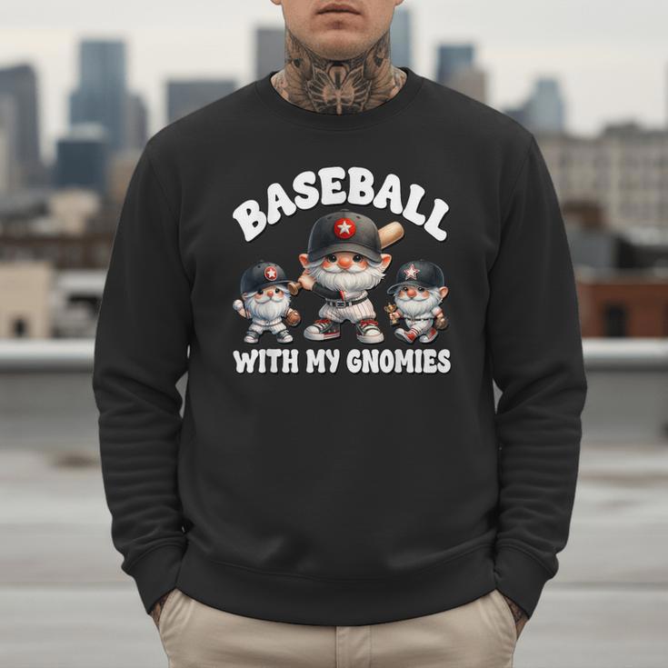 Baseball Gnome Grandpa With Sayings For Baseball Dad Coach Men Sweatshirt Baseball Gnome Grandpa With Sayings For Baseball Dad Coach Men Sweatshirt