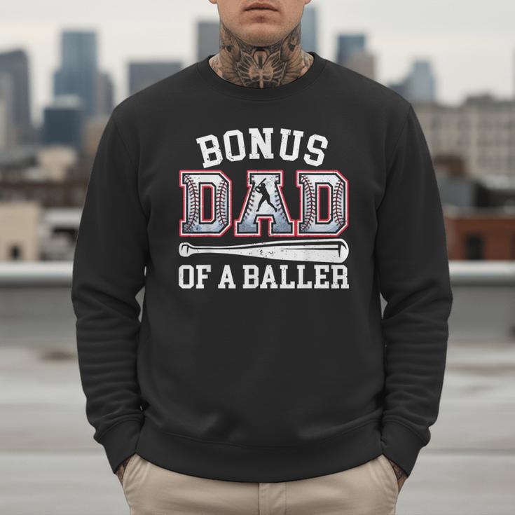 Bonus Dad Shirt Baseball Dad Fathers Day Men Sweatshirt Bonus Dad Shirt Baseball Dad Fathers Day Men Sweatshirt