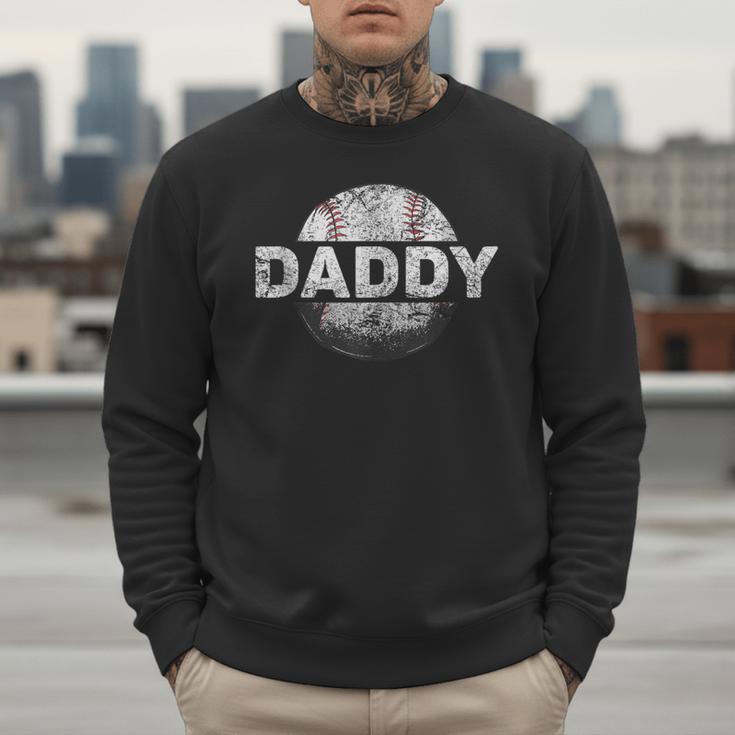Cool Baseball Dad Daddy Sports Baseball Bat Home Run Men Sweatshirt Cool Baseball Dad Daddy Sports Baseball Bat Home Run Men Sweatshirt