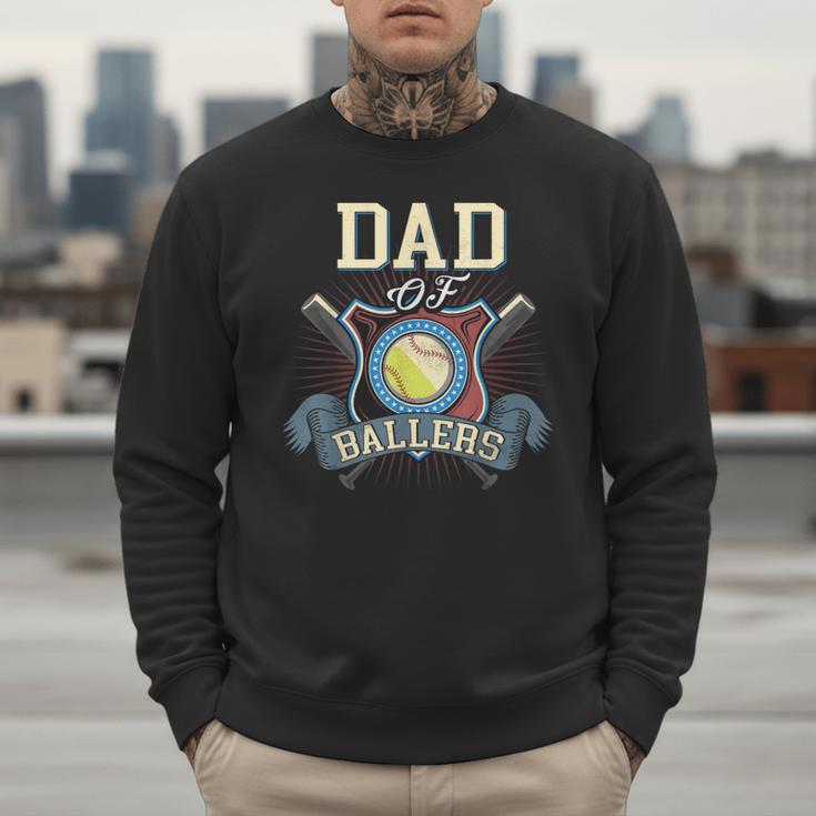 Dad Of Ballers Volleyball Baseball Dad Of Baller Dad Of Men Sweatshirt Dad Of Ballers Volleyball Baseball Dad Of Baller Dad Of Men Sweatshirt