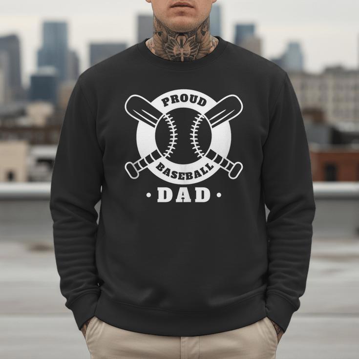 Proud Baseball Dad Baseball Dad Men Sweatshirt