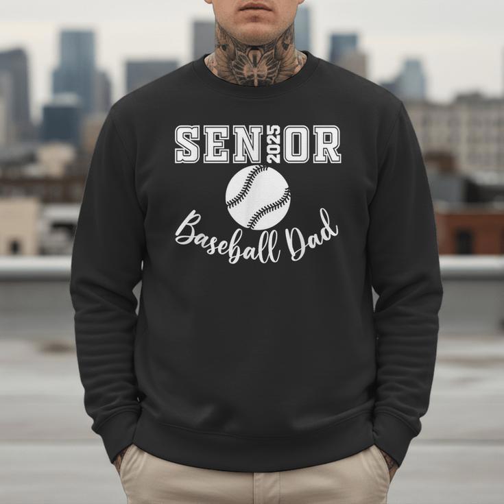 Senior 2025 Baseball Dad Baseball Class Of 2025 Graduation Men Sweatshirt