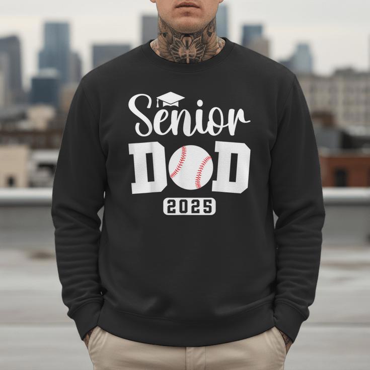 Senior Baseball Dad Class Of 2025 Senior Dad Graduation 2025 Men Sweatshirt