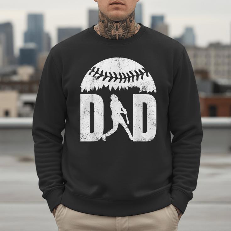 Vintage Baseball Dad Clothing Daddy Father's Day Men Sweatshirt Vintage Baseball Dad Clothing Daddy Father's Day Men Sweatshirt