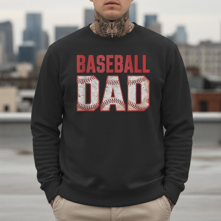 Vintage Baseball Dad Father Tee Player Fan Baseball Ball Men Sweatshirt Vintage Baseball Dad Father Tee Player Fan Baseball Ball Men Sweatshirt