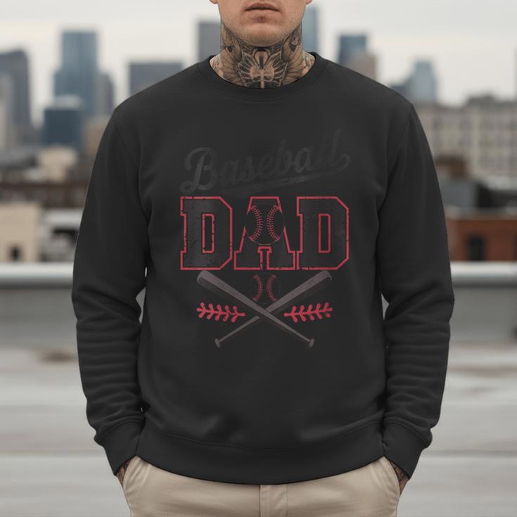 Vintage Baseball Dad Fathers Day Daddy Toddler Kids Boys Men Sweatshirt Vintage Baseball Dad Fathers Day Daddy Toddler Kids Boys Men Sweatshirt