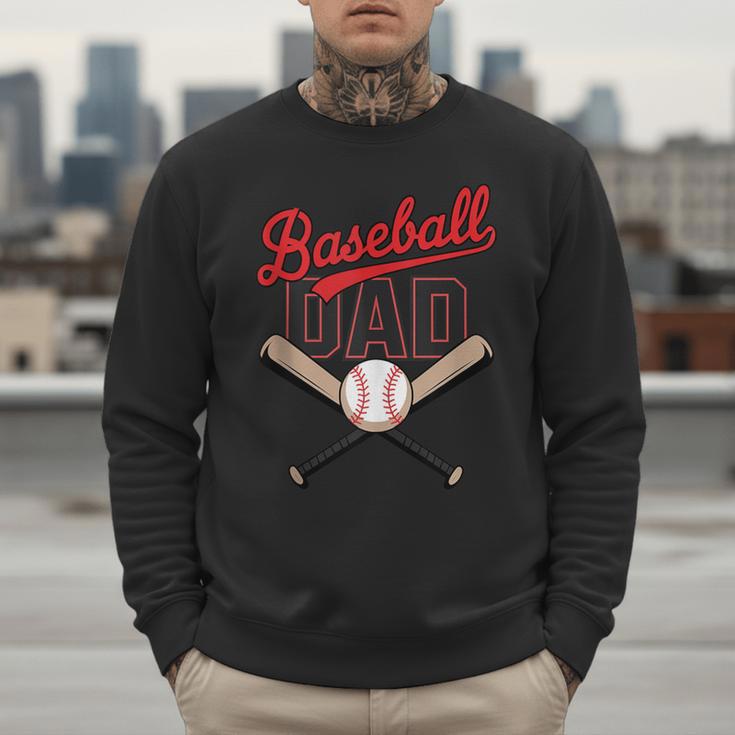 Vintage Baseball Dad Matching Family Father's Day Humor Dad Men Sweatshirt Vintage Baseball Dad Matching Family Father's Day Humor Dad Men Sweatshirt