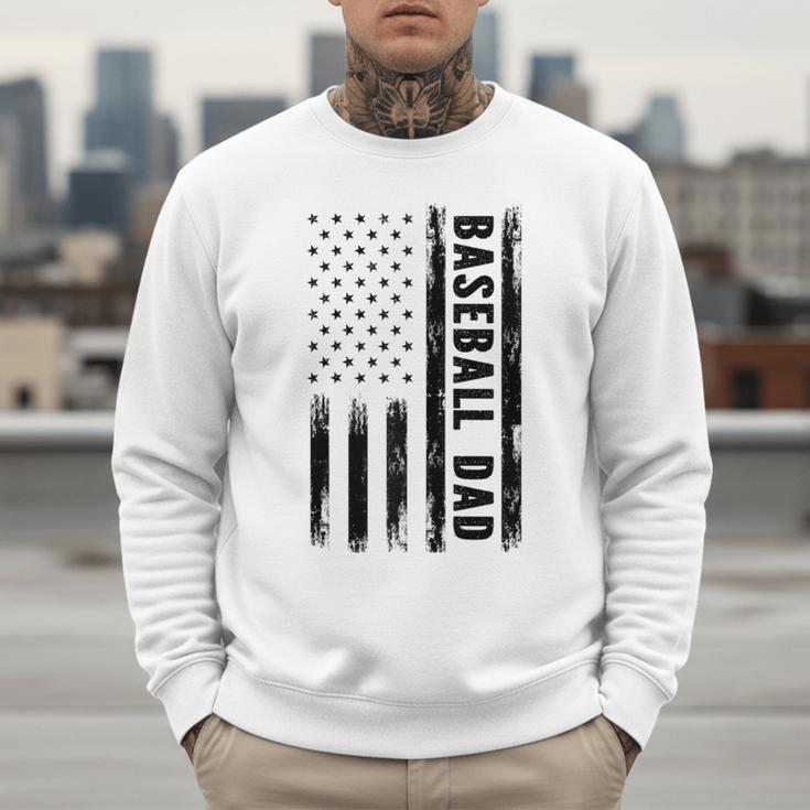 Baseball Dad American Flag Grunge Retro Vintage Father Raglan Baseball Tee Men Sweatshirt Baseball Dad American Flag Grunge Retro Vintage Father Raglan Baseball Tee Men Sweatshirt