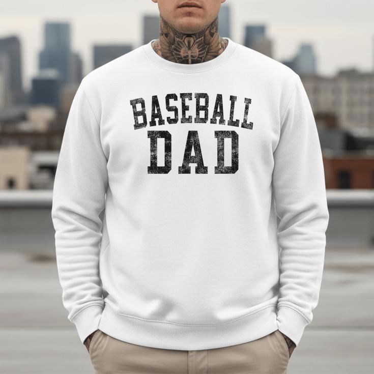 Baseball Dad Birthday Classic Bold Font Baseball Daddy Men Sweatshirt Baseball Dad Birthday Classic Bold Font Baseball Daddy Men Sweatshirt