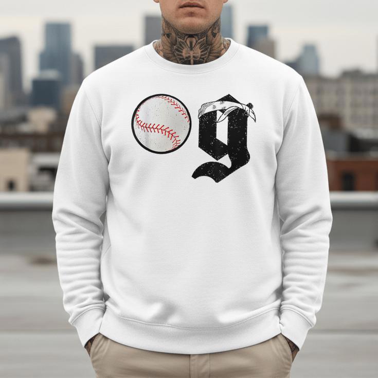 Baseball Dad Coach Old Head OG Old School Baller White Men Sweatshirt Baseball Dad Coach Old Head OG Old School Baller White Men Sweatshirt