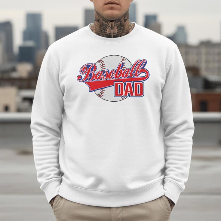 Baseball Dad Coach Baseball Baseball Premium Men Sweatshirt
