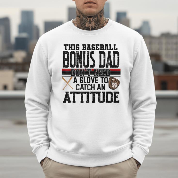 This Baseball Dad Don’t Need A Glove To Catch An Attitude Men Sweatshirt This Baseball Dad Don’t Need A Glove To Catch An Attitude Men Sweatshirt