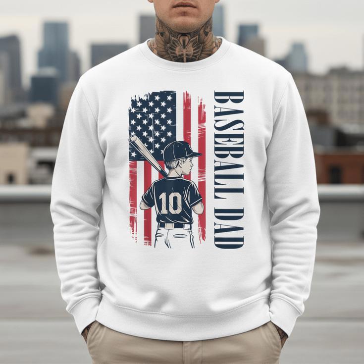 Baseball Dad Flag Tee I Raised Mine Ballpark Dad Men Sweatshirt Baseball Dad Flag Tee I Raised Mine Ballpark Dad Men Sweatshirt