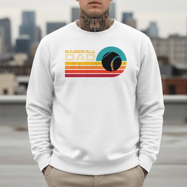 Baseball Dad Like Normal Dad But Cooler Fathers Day Premium Men Sweatshirt Baseball Dad Like Normal Dad But Cooler Fathers Day Premium Men Sweatshirt