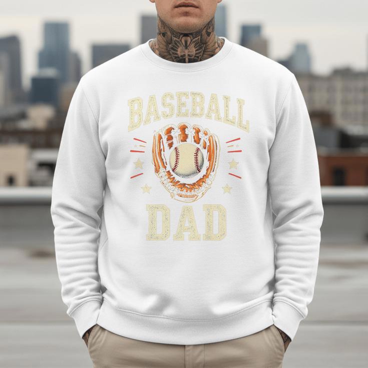 Baseball Dad Premium Men Sweatshirt Baseball Dad Premium Men Sweatshirt