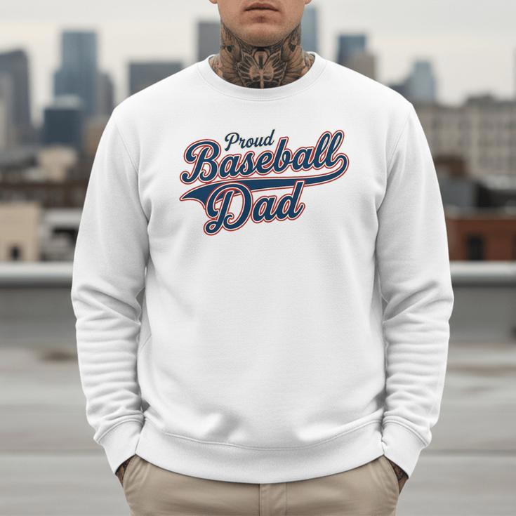 Baseball Dad Graphic Premium Tri-Blend Men Sweatshirt Baseball Dad Graphic Premium Tri-Blend Men Sweatshirt