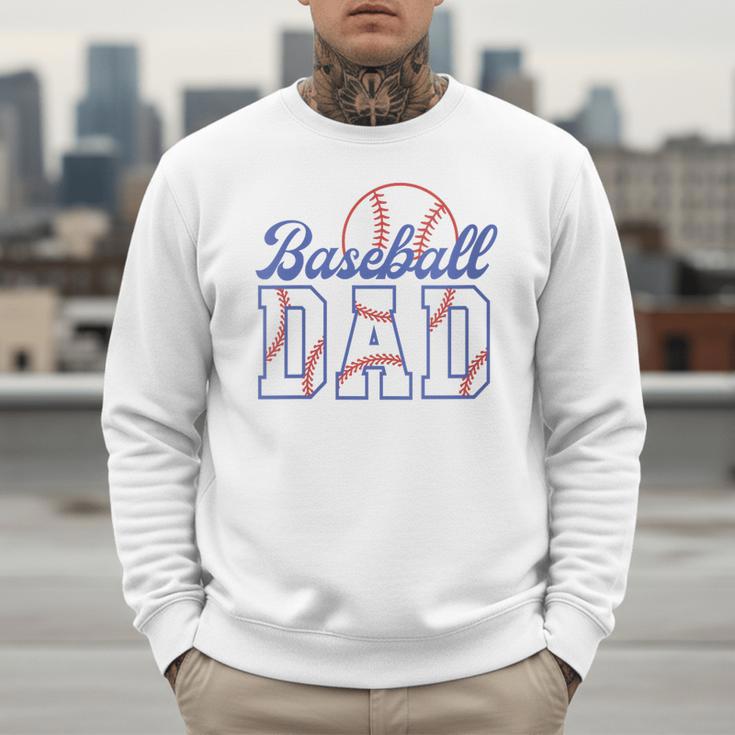 Baseball Dad Retro Baseball Dads Club Men Sweatshirt Baseball Dad Retro Baseball Dads Club Men Sweatshirt