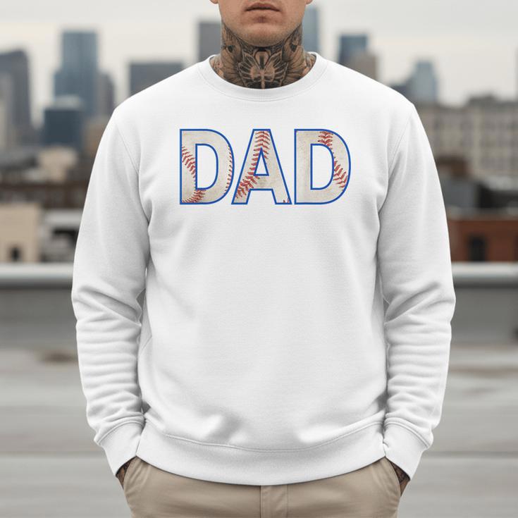 Baseball Dad Shirt For Father's Day Dads Of Baseball Players Men Sweatshirt