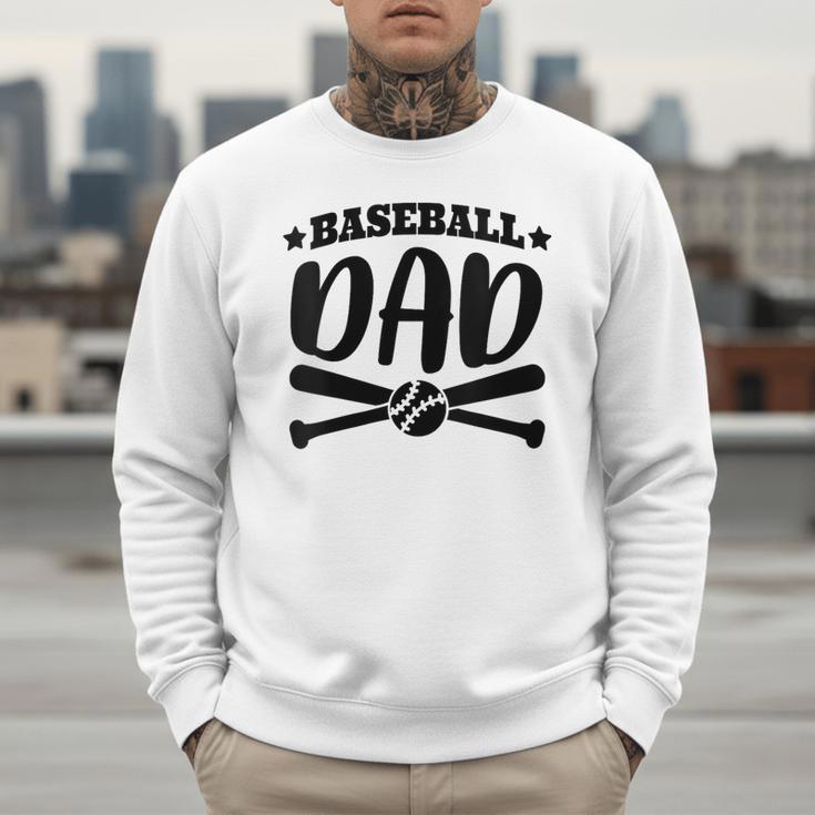 Baseball Dad Baseball Sports Men Sweatshirt