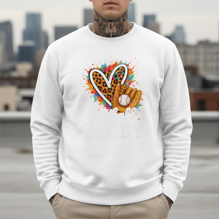 Baseball Daddy Fathers Day Premium Men Sweatshirt