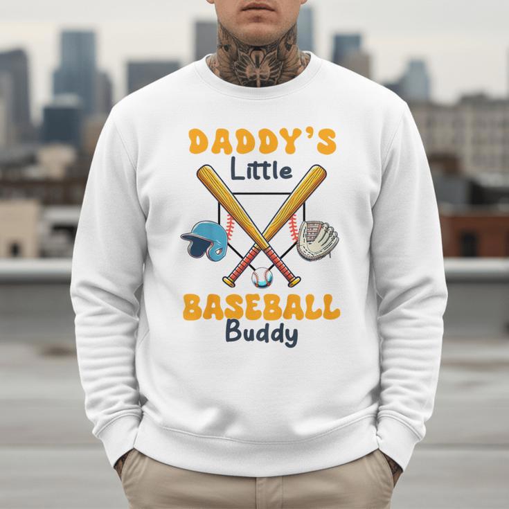 Baseball Daddy's Little Baseball Lover Kid Father's Day Men Sweatshirt