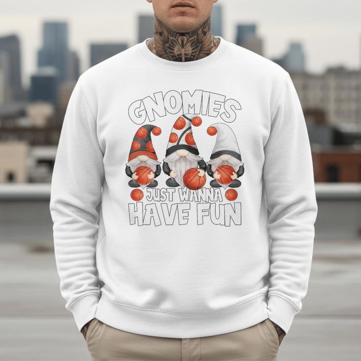 Basketball Gnomies Have Fun For Baseball Dad And Coach Premium Men Sweatshirt Basketball Gnomies Have Fun For Baseball Dad And Coach Premium Men Sweatshirt