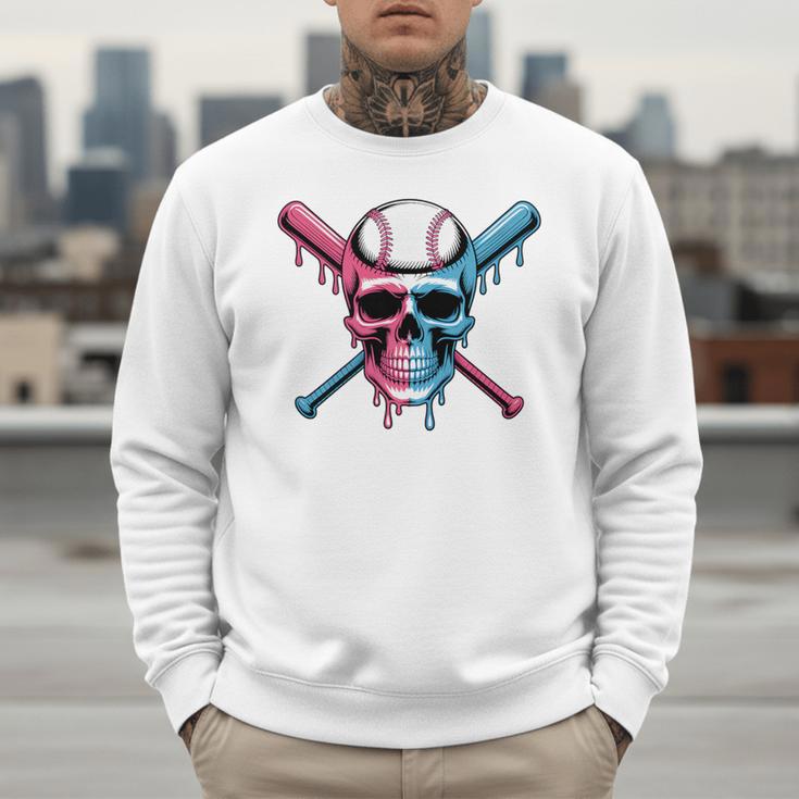 Cool Baseball Ice Cream Dripping Baseball Dad Baseball Lover Premium Men Sweatshirt Cool Baseball Ice Cream Dripping Baseball Dad Baseball Lover Premium Men Sweatshirt