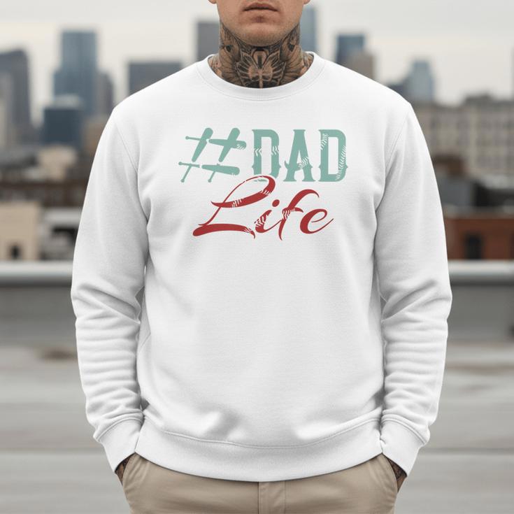 Dad Life Softball Baseball Daddy Sports Father’s Day Premium Men Sweatshirt Dad Life Softball Baseball Daddy Sports Father’s Day Premium Men Sweatshirt