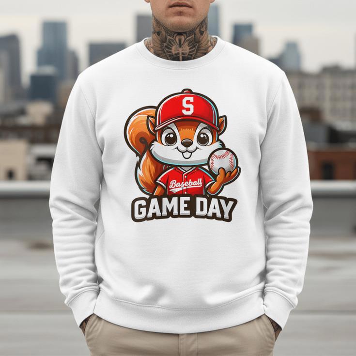 Game Day Baseball Dad Baseball Mam Father's Day Men Sweatshirt Game Day Baseball Dad Baseball Mam Father's Day Men Sweatshirt