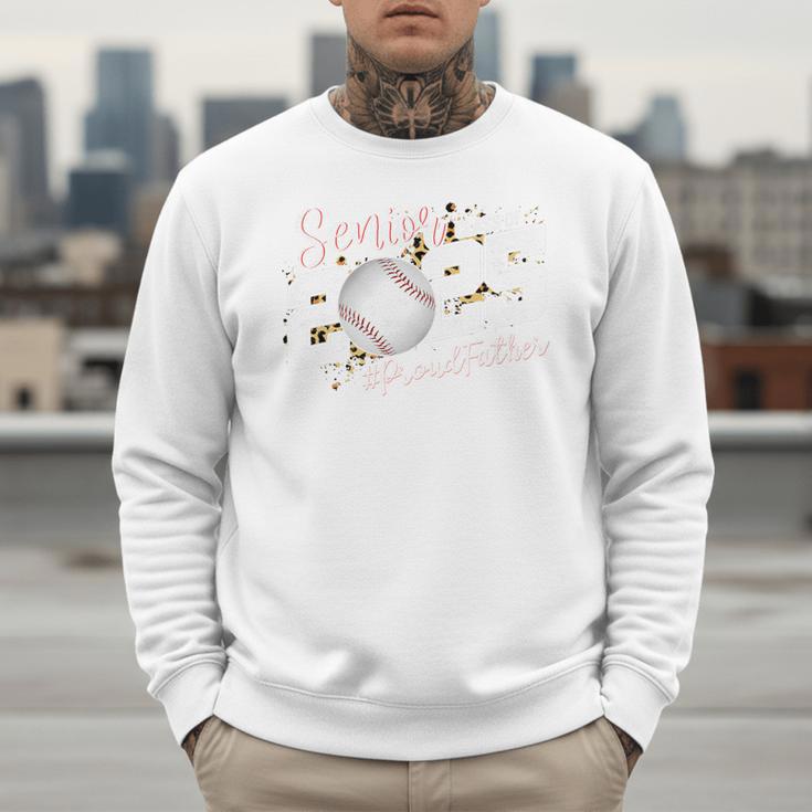 Proud Father Of A 2025 Senior Baseball Dad Graduation Premium Men Sweatshirt Proud Father Of A 2025 Senior Baseball Dad Graduation Premium Men Sweatshirt
