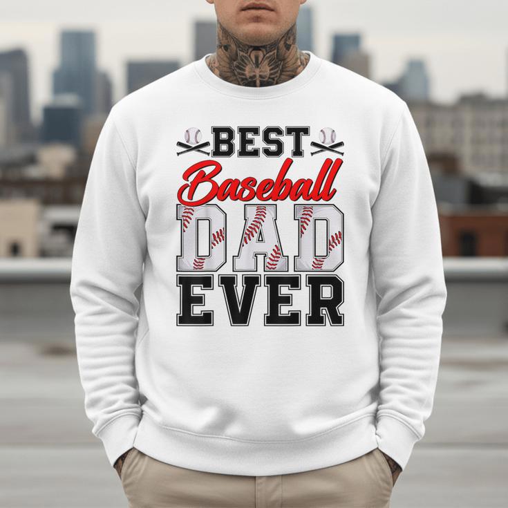 Retro Best Baseball Dad Ever Daddy Happy Fathers Day Men Men Sweatshirt Retro Best Baseball Dad Ever Daddy Happy Fathers Day Men Men Sweatshirt