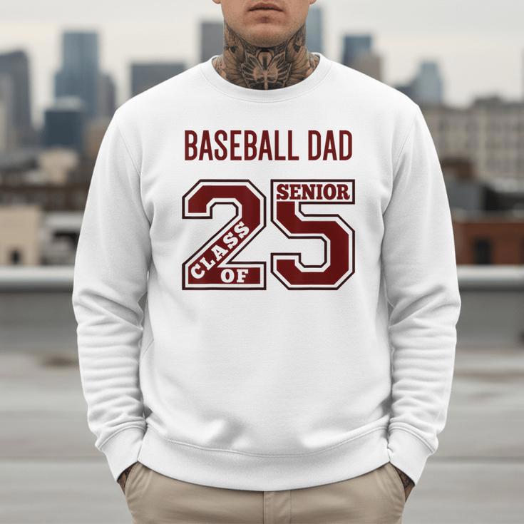 SENIOR BASEBALL DAD 2025 MAROON BASEBALL DAD SENIOR 25 4 Men Sweatshirt SENIOR BASEBALL DAD 2025 MAROON BASEBALL DAD SENIOR 25 4 Men Sweatshirt
