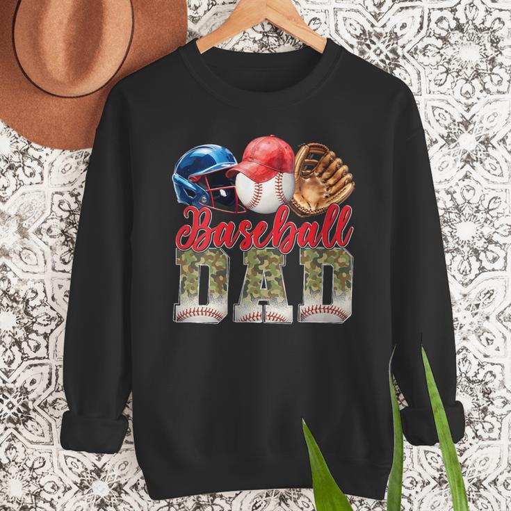 Baseball Dad Camo Father's Day Baseball Stuff Men Men Sweatshirt Baseball Dad Camo Father's Day Baseball Stuff Men Men Sweatshirt