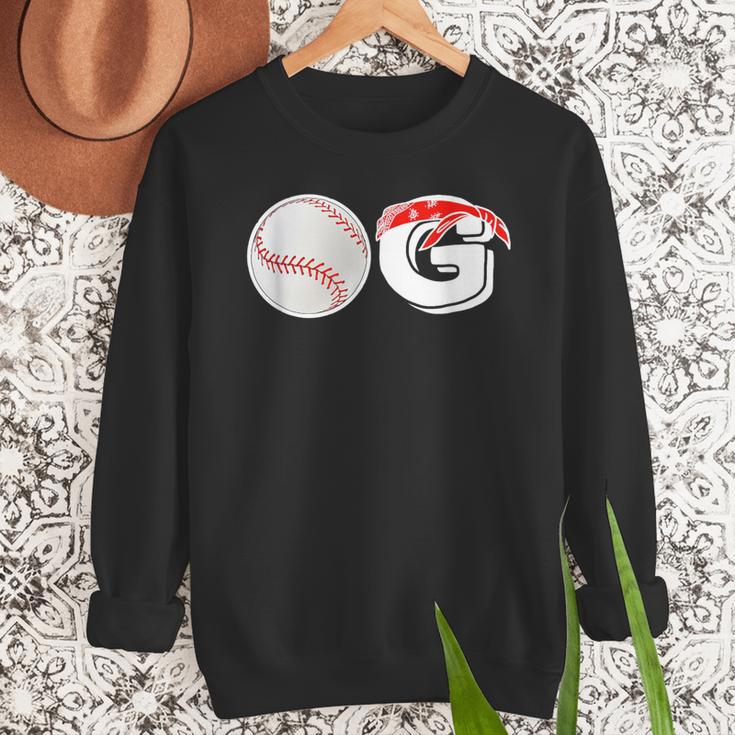 Baseball Dad Coach Men Baseball OG Old School Baller Men Sweatshirt