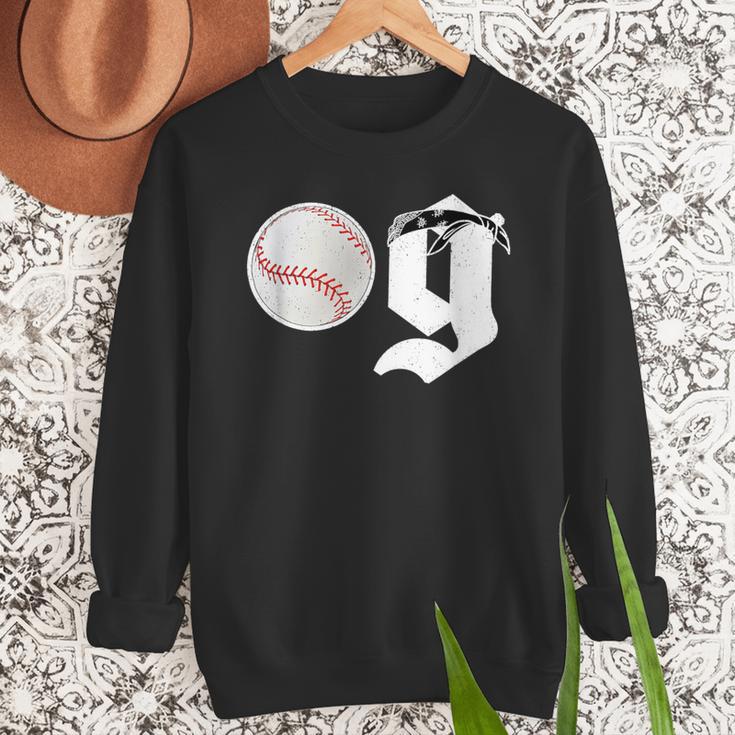 Baseball Dad Coach Old Head OG Old School Baller Men Sweatshirt
