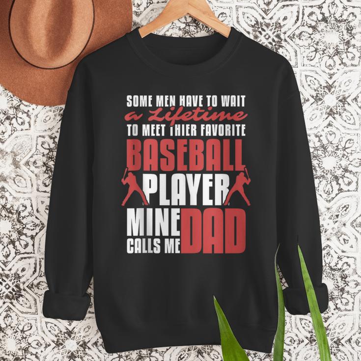 Baseball Dad Cute Love Home Run Pitcher Catcher Baseball Fan Men Sweatshirt Baseball Dad Cute Love Home Run Pitcher Catcher Baseball Fan Men Sweatshirt