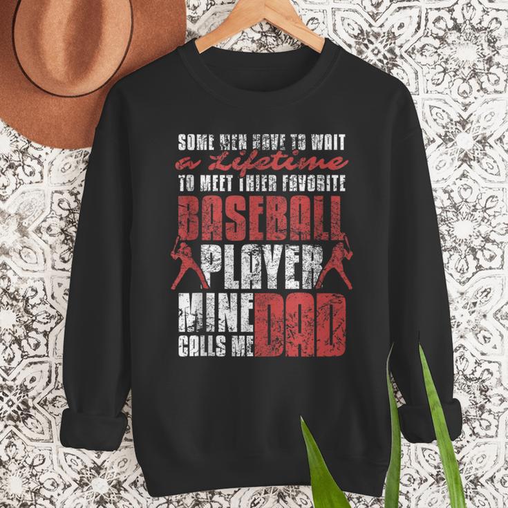 Baseball Dad Cute Love Sports Pitcher Catcher Baseball Men Sweatshirt Baseball Dad Cute Love Sports Pitcher Catcher Baseball Men Sweatshirt