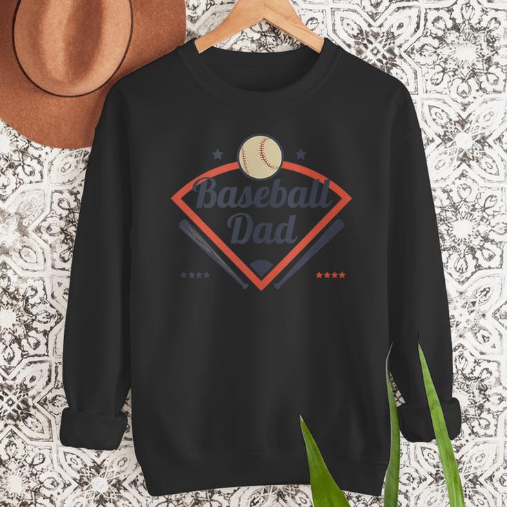 Baseball Dad Diamond Game Day Men Sweatshirt Baseball Dad Diamond Game Day Men Sweatshirt