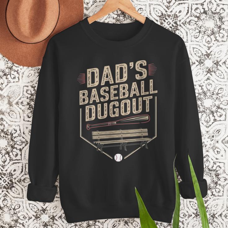 Baseball Baseball Dad Dugout Family Matching Men Sweatshirt Baseball Baseball Dad Dugout Family Matching Men Sweatshirt