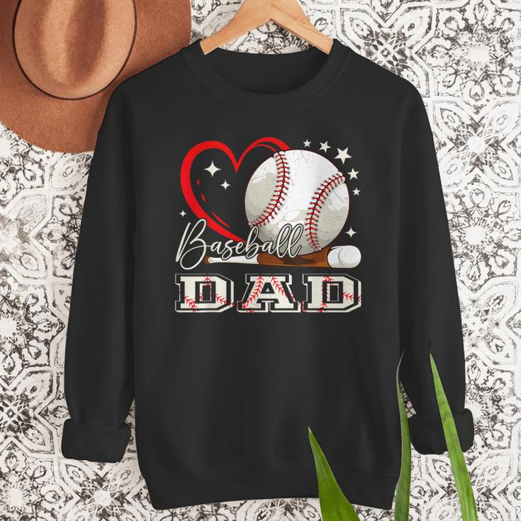 Baseball Dad Family Matching Cute Baseball Lover Men Sweatshirt Baseball Dad Family Matching Cute Baseball Lover Men Sweatshirt