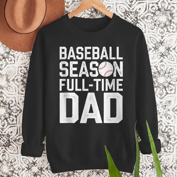 Baseball Dad Father Homerun Fathers Day Baseball Lovers Men Sweatshirt Baseball Dad Father Homerun Fathers Day Baseball Lovers Men Sweatshirt