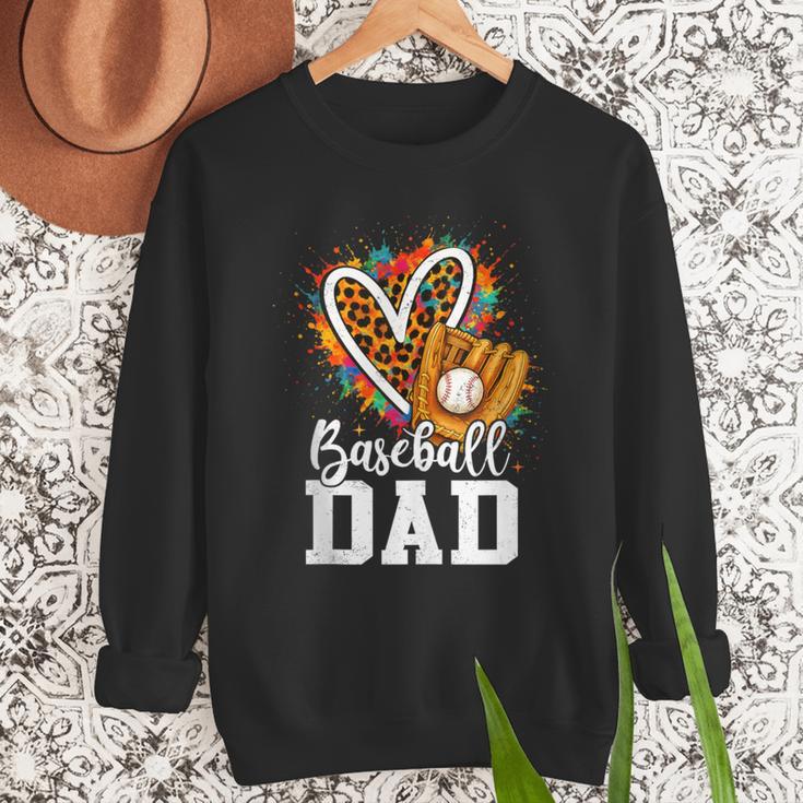 Baseball Dad Fathers Day Men Sweatshirt