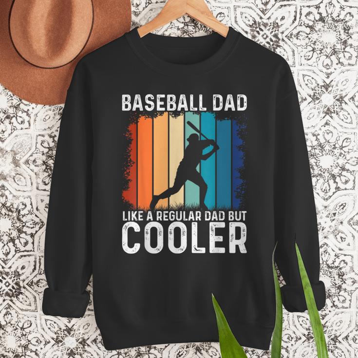 Baseball Dad Baseball Lover Father's Day Men Sweatshirt