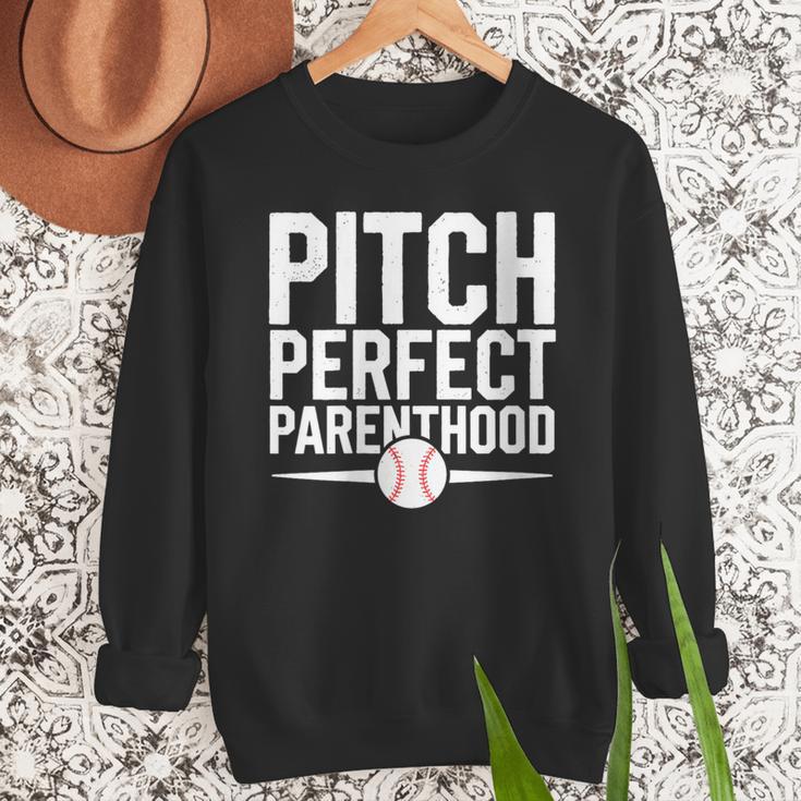 Baseball Dad Baseball Lovers Homerun Fathers Day Father Men Sweatshirt