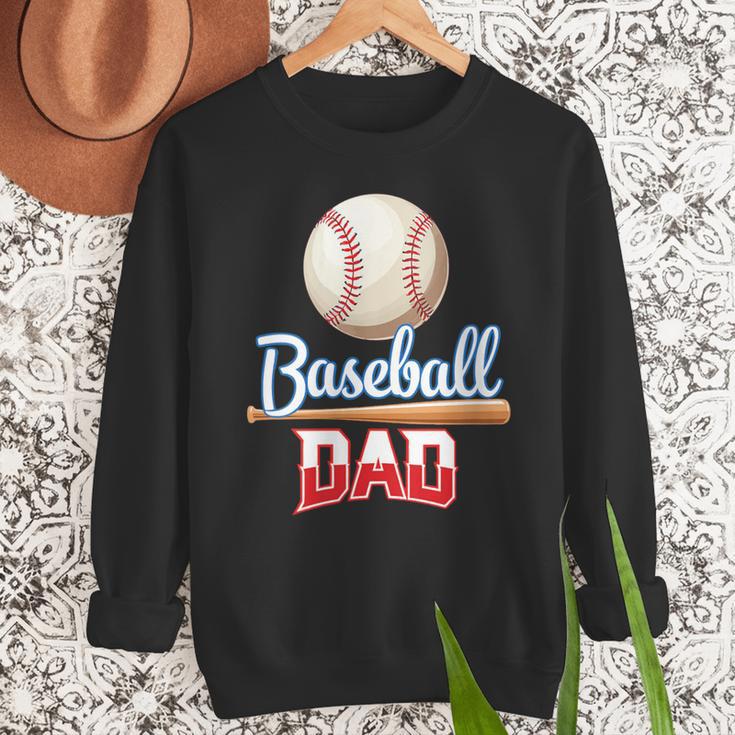 Baseball Dad Quote Father's Day Sports Men Sweatshirt