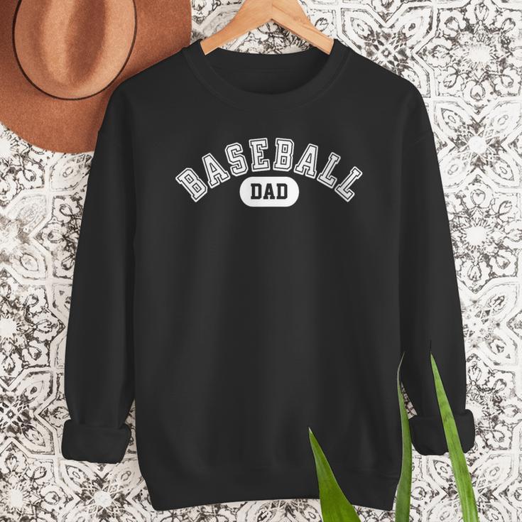 Baseball Dad School Sports Baseball Fan Father's Day Men Sweatshirt Baseball Dad School Sports Baseball Fan Father's Day Men Sweatshirt