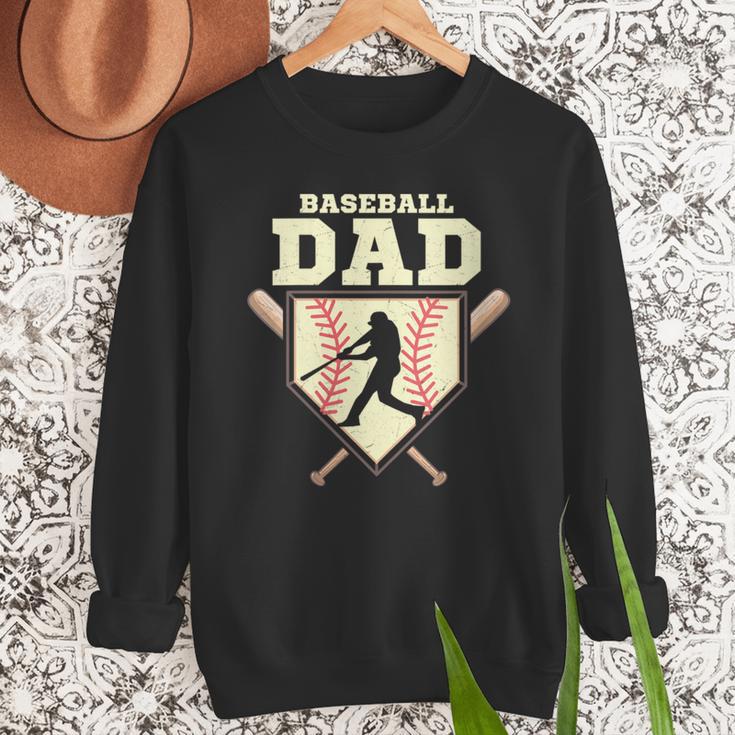 Baseball Dad Sport Fan Father Men Sweatshirt Baseball Dad Sport Fan Father Men Sweatshirt