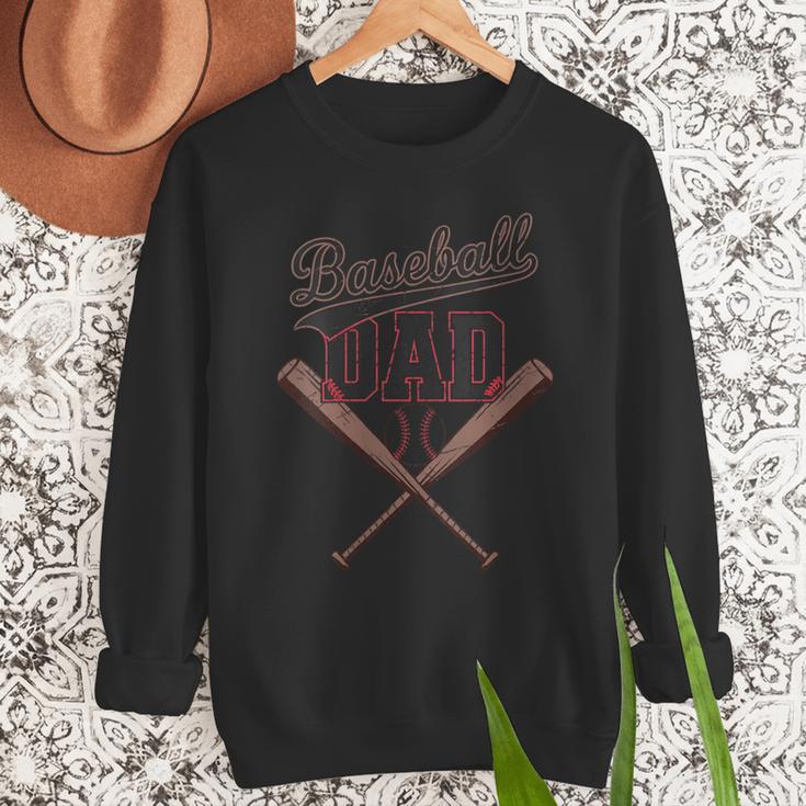 Baseball Dad Vintage Family Matching Father's Day Dad Life Men Sweatshirt Baseball Dad Vintage Family Matching Father's Day Dad Life Men Sweatshirt