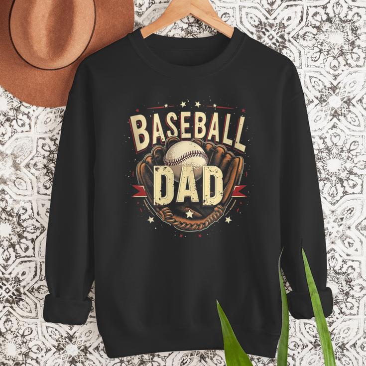 Baseball Dad Vintage Men Sweatshirt